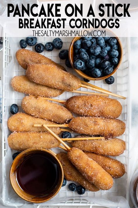 Pancake Mix Corndogs, Homemade Pancake On A Stick, Breakfast Sausage Pancake Sticks, Homemade Sausage Pancake On A Stick, Pancake Corndogs, Sausage And Pancake On A Stick, Sausage Link Breakfast Ideas, Sausage Pancakes On A Stick, Breakfast Corndogs