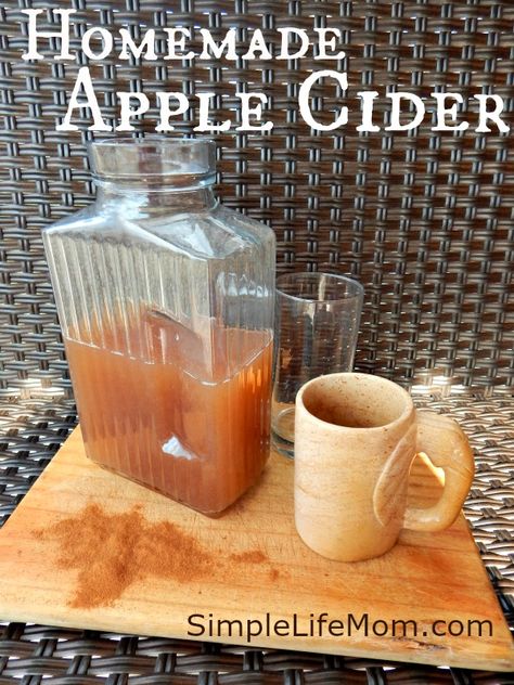 Homemade Apple Cider recipe - nourishing, fresh and delicious. Fun for holiday parties Homemade Apple Cider Recipe, Apple Recipes For Fall, Fall Apple Recipes, Food Benefits, Hard Apple Cider, Recipes For Fall, Apple Cider Recipe, Homemade Apple Cider, Cider Recipe