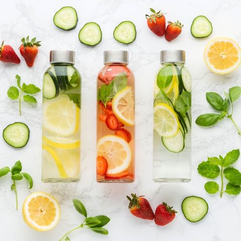 Infused Water Benefits, Fruit Infused Water Recipes, Infused Water Recipes, Fruit Infused Water, Makanan Diet, Fruit Water, Cat Treat Recipes, Disney Shoes, Staying Hydrated