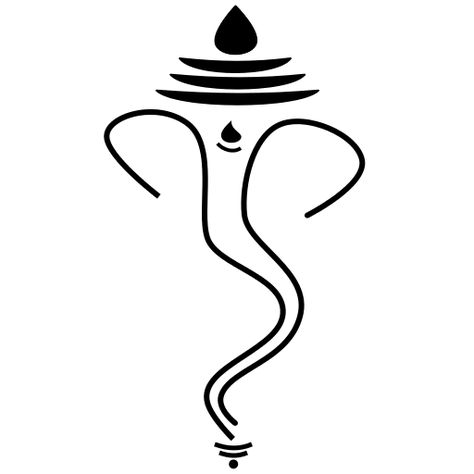 This Ganesha Icon is designed by Espreson Media, you can use it for your design purpose, just a credit to my work is required...Ask for SVG version. This #icon is #free. Ganpati Design Drawing, Simple Ganpati Drawing, Symbole Instagram, Modern Ganesha, Arte Ganesha, Ganesha Sketch, Ganesh Tattoo, Wedding Symbols, Ganesha Drawing