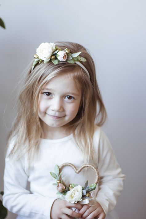 Vintage flower girls