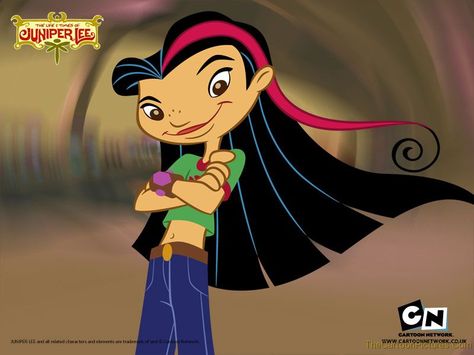 Juniper Lee, Best 90s Cartoons, Old Cartoon Shows, 2000s Cartoons, Animated Cartoon Characters, Cartoon Network Shows, Cartoon Crazy, Female Cartoon Characters, Childhood Tv Shows