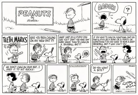 10 Funniest Peanuts Comics That Just Turned 60 (Some of Schulz's Best Snoopy vs Linus Gags) Funny Peanuts Comics, Comic Book Writers, Snoopy Strip, Peanuts Snoopy Comics, Charlie Brown Comics, Peanuts Christmas Comic Strip, Snoopy Comics, Snoopy Comics Strip, Mickey Mantle