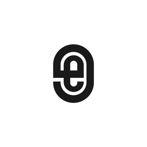 This is a letter E and E monogram logo E And S Logo, E Logo Design Ideas, E Monogram Logo, E Logo Design, E Monogram, Logo Design Set, Logotype Design, Letter Logo Design, Letter E