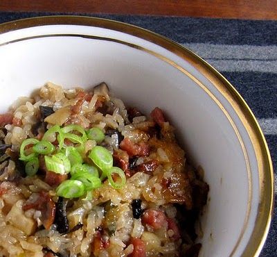 Chinese Sticky Rice, Chinese Sausage, Chinese Kitchen, Rice Cooker Recipes, Mapo Tofu, Chinese Recipes, Chinese Dishes, Sticky Rice, Chinese Cooking