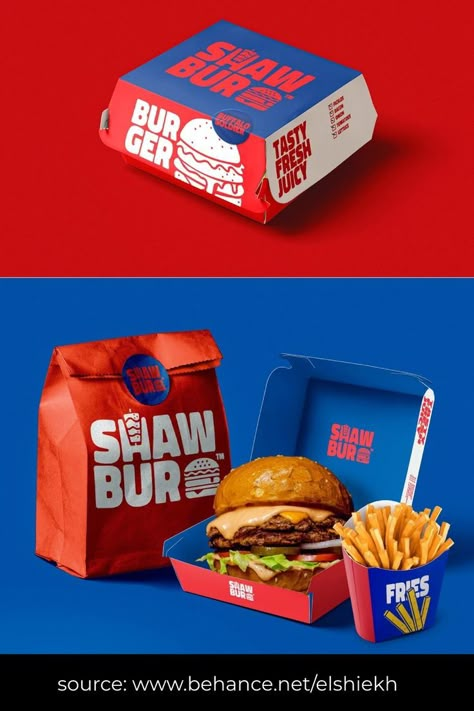 africa packaging design inspiration Hamburger Packaging Design, Burger Package Design, Takeout Packaging Design, Burger Brand Identity, Packaging Design Inspiration Food, Burger Packaging Ideas, Burger Design Ideas, Burger Box Design, Burger Packaging Design