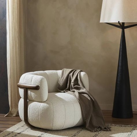 Sitting Pretty 🤎 Explore our latest collection of accent chair trends, curated to redefine and elevate your living space with style and comfort. Available at #StyleMeGHD.com ⠀⠀⠀⠀⠀⠀⠀⠀⠀ Matching Furniture, Swivel Recliner, Sitting Pretty, Ottoman Sofa, Swivel Armchair, Upholstered Fabric, Four Hands, Living Room Coffee Table, Dresser As Nightstand