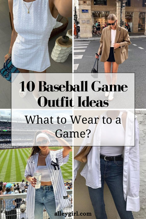 baseball game outfit, baseball fits, baseball jersey outfit women, baseball game outfits, downtown outfits, cute baseball game outfit, jersey outfit Kids Baseball Game Outfit, Softball Game Outfit Casual, Cubs Outfit Women, Classy Baseball Game Outfit, Outfits For Baseball Games Summer, Fall Baseball Game Outfit Women, What To Wear To A Baseball Game Summer, Cute Outfits For Baseball Games, What To Wear To Baseball Game Women