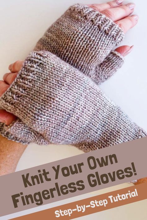 Ready to level up your cozy game? Look no further! Dive into the world of warmth and style with this incredible video tutorial on crafting your very own fingerless gloves. These beauties are not just an accessory; they're a statement. Discover the magic of knitting without a cable needle as you embark on this quick and easy project. Whether you're a knitting newbie or a seasoned pro, these fingerless gloves are tailor-made for you. This friendly tutorial host will be... Knitted Fingerless Gloves Free Pattern On Two Needles, Free Knitting Pattern For Fingerless Gloves, Free Knit Fingerless Gloves Pattern, Knitted Gloves Fingerless, Flat Knit Fingerless Gloves Free Pattern, Easy Fingerless Gloves Knitting Pattern, Fingerless Gloves Knitted Free Pattern 2 Needles, Knitted Fingerless Gloves Free Pattern, Fingerless Gloves Knitted Free Pattern