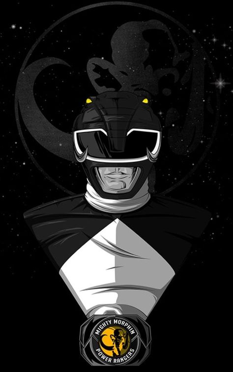 This is an Animated Black Mighty Morphin Power Ranger and the Power Morpher. Also: The Mastodon Power Coin and a Starry Night are used as a Background. Black Ranger Art, Power Rangers Wallpaper, Power Rangers Tattoo, Power Rangers Black Ranger, Black Power Ranger, Rangers Wallpaper, Power Rangers Black, Power Rangers Logo, Power Ranger Black