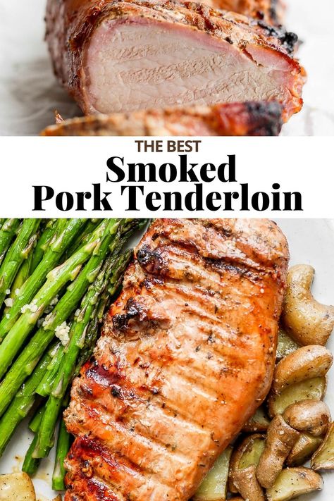 Pork Tenderloin Dry Rub, Smoked Pork Tenderloin Recipes, Marinated Pork Tenderloin, Easy Pork Tenderloin Recipes, Grilled Pork Tenderloin Recipes, Pork Tenderloin Marinade, Easy Pork Tenderloin, Grilling Recipes Pork, Smoked Pork Tenderloin