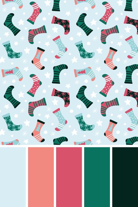 winter, socks, festive, christmas, holiday, warm, colors scheme, pattern, winter background Snowman Color Palette, Christmas Socks Pattern, Christmas Brochure, Winter Background, Socks Pattern, Winter Socks, Sock Patterns, Christmas Socks, Winter Colors