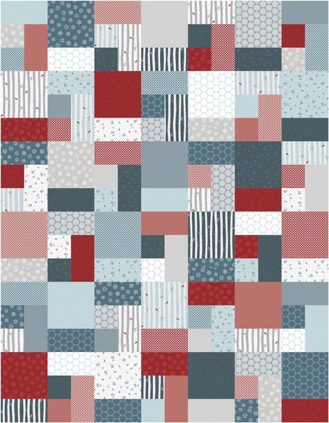 Fat Quarter Mixer {a FREE, quick, easy and beginner friendly quilt pattern!} — Material Girl Quilts Beginner Twin Quilt Pattern, Five Color Quilt Pattern, Easy Bake Quilt Pattern, Easy Quilt Blocks For Beginners Simple, Fq Quilt Patterns, Easy Twin Size Quilt Patterns Free, Squared Up Quilt Pattern, Building Blocks Quilt Pattern Free, Quick Quilts To Make