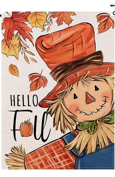 Scarecrow Clipart Cute, Painting Scarecrow Faces, Scarecrow Canvas Painting, Fall Mural Ideas, Scarecrow Chalkboard Art, Scarecrow Painting On Wood, Scarecrow Painting On Canvas, Fall Paintings On Wood, Scarecrow Paintings