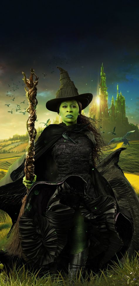 Elphaba And Glinda, Wicked Musical, Wicked Witch Of The West, Cynthia Erivo, Idina Menzel, Defying Gravity, Michelle Yeoh, Danang, Barbra Streisand