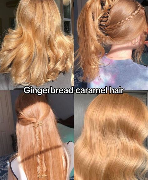 Cherry Blonde, Strawberry Blonde Hair Color, Ginger Hair Color, Caramel Hair, Dragon Girl, Types Of Hair, Strawberry Blonde Hair, Hair Idea, Dye Colors