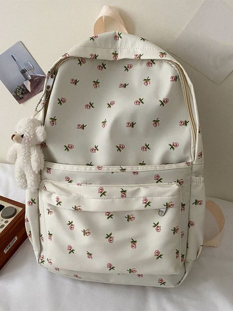 Coquette Jansport Backpack, Shein School Bags, Bags Aesthetic School, Sac A Dos Aesthetic, Mochilas Coquette, Mochila Coquette, Mochila Aesthetic, Backpacks Aesthetic, Backpacks For High School