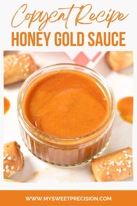 Honey Gold Sauce - My Sweet Precision Honey Gold Wing Sauce Recipe, Honey Gold Sauce, Honey Dijon Sauce, Gold Sauce, Wing Sauce Recipe, Honey Garlic Wings, Dijon Sauce, Wing Sauce Recipes, Paprika Sauce