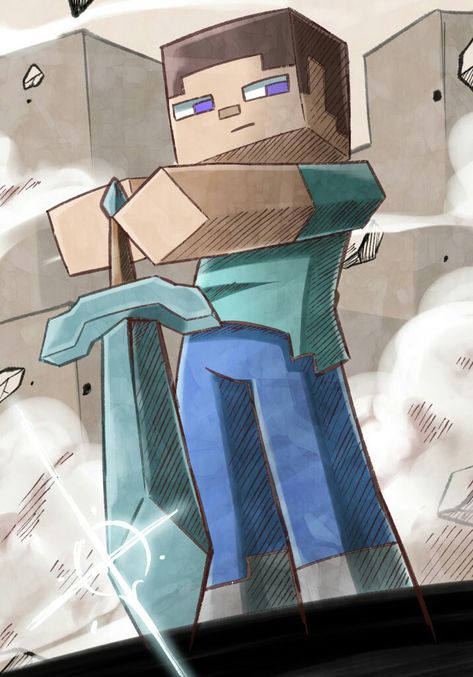 Check out ライハチ (rai_8ya): https://twitter.com/rai_8ya?s=09 Minecraft Underground, Stick Men Drawings, Minecraft Fanart, Avengers Drawings, Minecraft Drawings, Minecraft Steve, Minecraft Pictures, Cool Minecraft Creations, Minecraft Anime