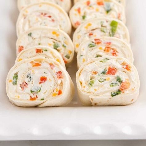 Ranch Roll Ups - Spaceships and Laser Beams Vegetable Tortilla, Cream Cheese Pinwheels, Tortilla Pinwheels, Cream Cheese Roll Up, Homemade Ranch Seasoning, Cheese Log, Cheese Pinwheels, Party Bites, Cheese Mozzarella