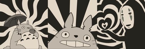 Totoro Twitter Header, Manga Twitter Header Aesthetic, Studio Ghibli Twitter Banner, Cute Aesthetic Twitter Headers, Anime Twitter Header Manga, Anime Twitter Header Aesthetic, My Neighbor Totoro Header, Notion Header Anime, Manga Aesthetic Header