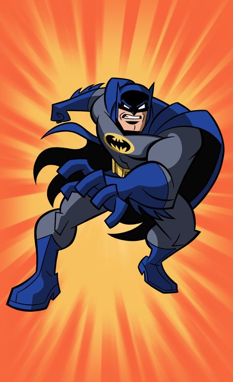 Batman- The Brave & The Bold Batman Cartoon, The New Batman, Brave And The Bold, Batman Poster, Batman Universe, Cartoon Man, Batman Art, Superhero Party, Batman Comics