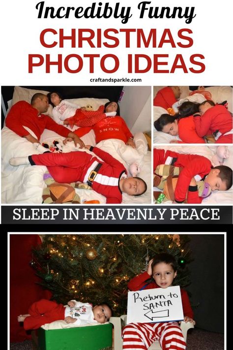 Family Diy Christmas Photos, Silly Christmas Card Photo Ideas, At Home Christmas Card Photo Ideas, Elf Christmas Card Photo Ideas, Funny Kids Christmas Pictures, Funny Kid Christmas Picture Ideas, Funny Toddler Christmas Pictures, 3 Kids Christmas Pictures, Funny Xmas Cards Family Photos