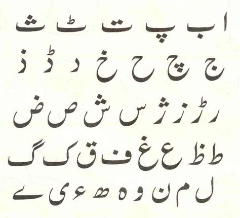 Urdu Writing Styles, Urdu Fonts Style, Nastaliq Font, Urdu Alphabet Letters, Alphabet Writing Style, Urdu Letters, Writing Symbols, Urdu Fonts, Urdu Alphabet