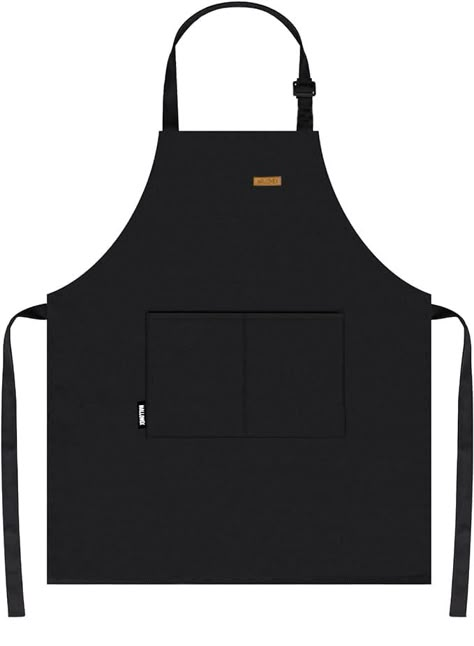 PRICES MAY VARY. HIGH QUALITY FABRIC: This chef's black apron is made of High-Quality Premium cotton. These are superior quality than most popular brands. which protects your clothes from spills and stains during cooking and cleaning. UNIQUE MATERIAL: Our aprons use the fabric with Water & Oil Resistant coating keeps you safe from kitchen oils and other dirt. SIZE & FEATURES: Each apron Size of 27.5” wide and 33” long. Quickly adjust to your desired size with this unisex chef apron with Its adju Dexter Costume, Christmas Gender Reveal, Womens Apron, Branded Aprons, Apron For Women, Black Apron, Chef Apron, Kitchen Apron, Womens Aprons