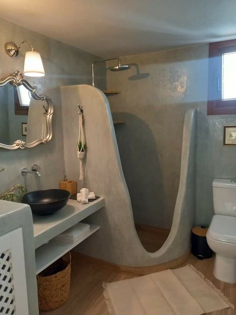 Earthship Bathroom, Modern Cob House, Baños Aesthetic, Room Minimalist, Interior Design Your Home, Kraf Diy, Bathroom Inspiration Decor, Dream House Interior, Design Your Home