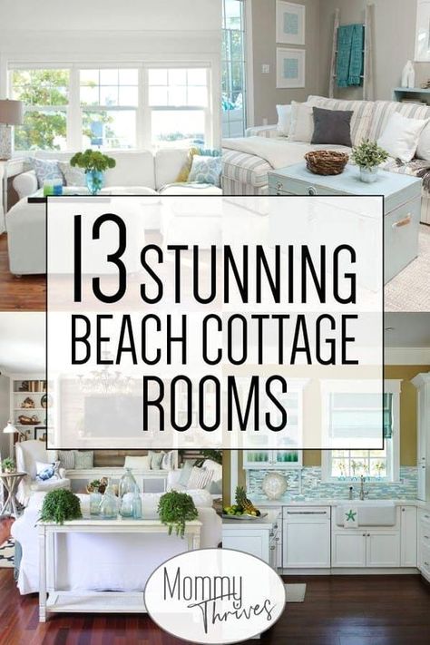 #modernfarmhouse #farmhousehomedecor #rusticdecor Bedroom Beach Decor, Farmhouse Beach Decor, Beach Decor Ideas, Cottage Rooms, Beach Decor Living Room, Farmhouse Beach, Bedroom Beach, Cottage Room, Beach Bedroom Decor