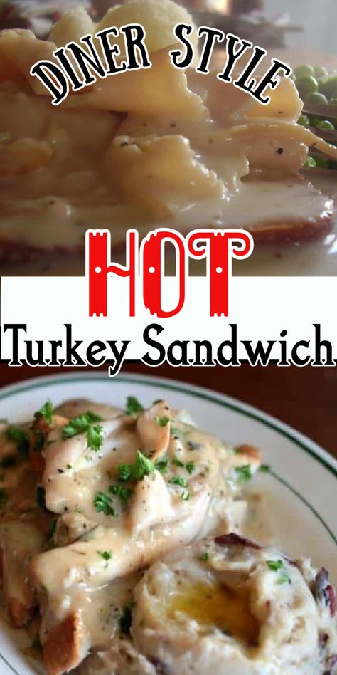 Open Faced Sandwich Turkey, Lunch Meat Turkey Ideas, Turkey Pocket Sandwich, Hot Open Faced Turkey Sandwich, Turkey Open Face Sandwich, Open Face Hot Turkey Sandwich, Open Turkey Sandwich, Turkey Gravy Sandwiches, Sliced Turkey Recipes Deli