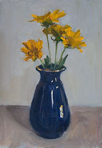 Flowers In Vase Painting, Simple Oil Painting, Piskel Art, Acrylic Painting Flowers, Vase Art, Oil Pastel Art, Abstract Art Painting Diy, Arte Inspo, Daily Painting