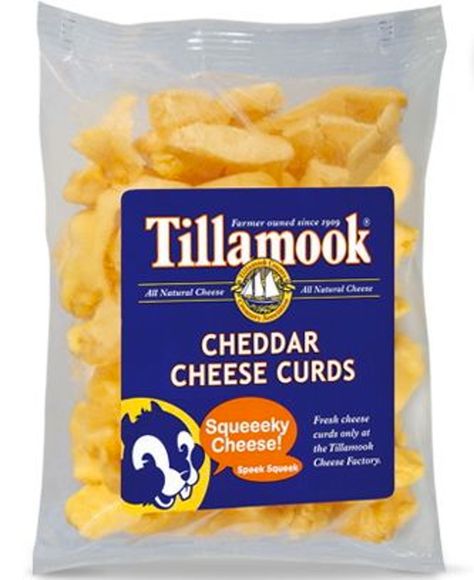 Today Is Squeaky Cheese Day: Tillamook Shipping Curds For the First Time Ever! — The Cheesemonger Portland Oregon Food, Tillamook Cheese Factory, Cheddar Cheese Curds, Tillamook Cheese, Cheese Day, Bite Size Snacks, Farm Fresh Milk, Cheese Factory, Natural Cheese