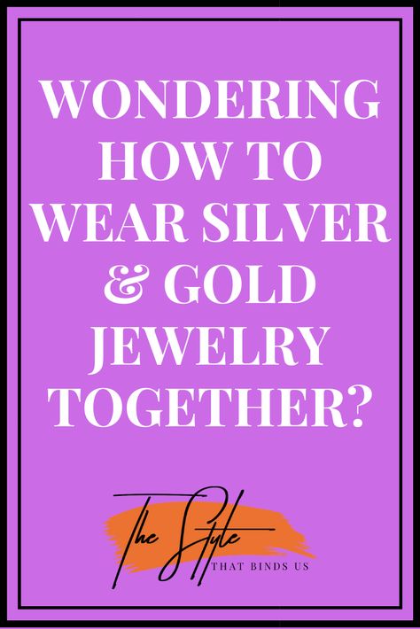 Wondering how to wear silver & gold jewelry together? How can you mix metals? We have been asked this question a lot, & therefore, in our latest YouTube video, we give you all the scoop. Our in-demand, national wardrobe stylist walks us through how to do just this. We also included shoppable pieces to help kickstart your mixing metal journey. It can either serve as inspiration for what you already have or maybe it is time to treat yourself to something new. We hope you enjoy! How To Wear Mixed Metal Jewelry, Wearing Gold And Silver Jewelry Together, Silver And Gold Jewelry Mixing, Silver And Gold Jewelry, Mixing Metals, Silver Gold Jewelry, Mixed Metal Earrings, How To Mix, Wardrobe Stylist