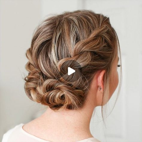 Prom Hairstyles Updos, Gorgeous Braids, Wedding Hairstyles Medium Length, Braided Hair Tutorial, Prom Hairstyles For Short Hair, Homecoming Hairstyles Updos, Heatless Hairstyles, Hair Homecoming, Homecoming Hair Down