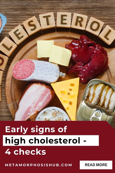 What are the early signs of high cholesterol levels? There is a need to recognize these signs because as you age, high cholesterol becomes a significant problem for a large portion of the adult populace. #HighCholesterolSymptoms #CholesterolWarningSigns #EarlyCholesterolDetection #ElevatedCholesterolSigns #CholesterolHealthIndicators #DetectHighCholesterolEarly Signs Of High Cholesterol, Low Cholesterol Food List, High Cholesterol Symptoms, What Causes High Cholesterol, What Is Cholesterol, Cholesterol Symptoms, High Cholesterol Levels, Cholesterol Lowering Foods, Low Cholesterol