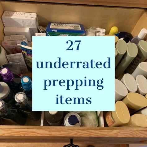 27 Underrated Prepping Items - Rogue Preparedness - how to get prepared for emergencies and disasters Prepper Items, Emergency Preparedness Items, Survival Prep, Emergency Preparedness Food, Emergency Prepardness, Doomsday Prepping, Emergency Preparedness Kit, Emergency Preparation, Prepper Survival