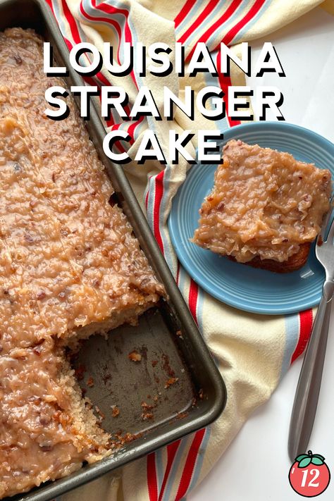 Louisiana Stranger Cake | 12 Tomatoes Louisiana Stranger Cake 12 Tomatoes, Stranger Cake Recipe, 12 Tomatoes Recipes Miracle Frosting, Louisiana Stranger Cake Recipe, Country Pie 12 Tomatoes, Louisiana Stranger Cake, Lane Cake Recipe Alabama, Louisiana Casserole, Stranger Cake