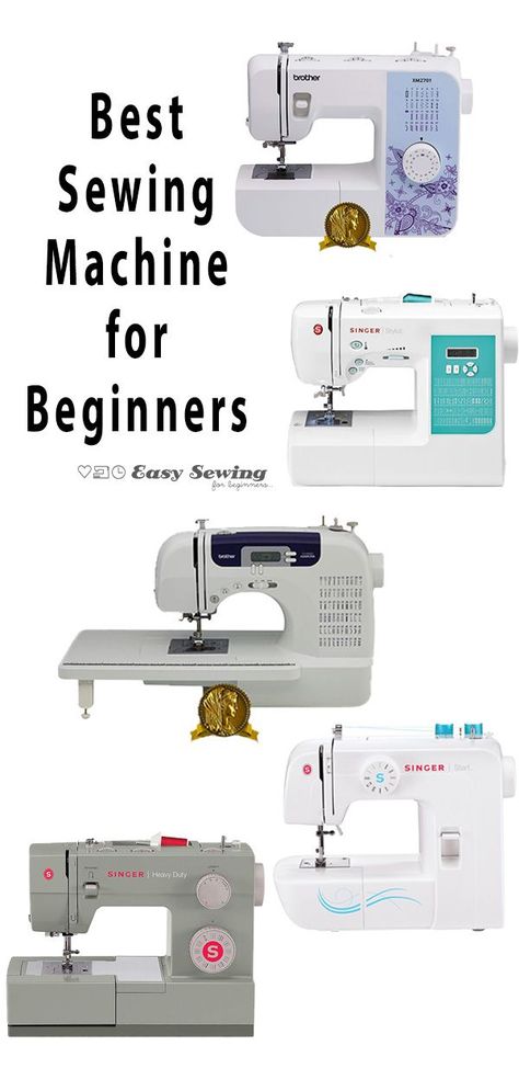 Basic Sewing Machine Skills, Singer Simple Sewing Machine, Best Beginner Sewing Machine, Best Sewing Machines For Quilting, Best Sewing Machine For Beginners, Best Sewing Machines Top 10, Easy Sewing Machine Projects, Brother Sewing Machine Tutorial, Basic Sewing Machine