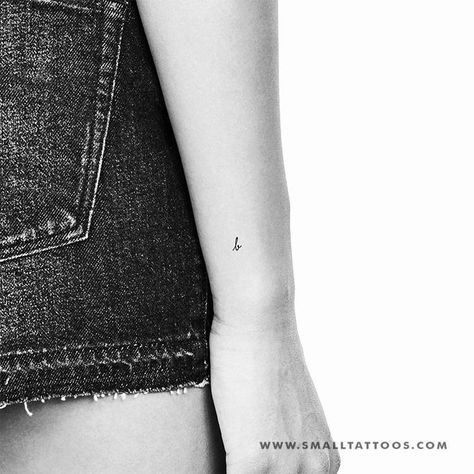 Tattoo Letter B, Tattoos Letters, Letter B Tattoo, Cursive B, Letter Tattoos, B Letter, Small Quote Tattoos, Handwritten Letter, Tattoo Board