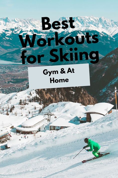 Exercises For Snowboarding, Workouts For Snowboarding, Snowboard Workout Training, Ski Workout Training At Home, Workouts To Prepare For Skiing, Ski Conditioning Workouts, Ski Season Workout, Pre Ski Season Workout, Skiing Exercises Training