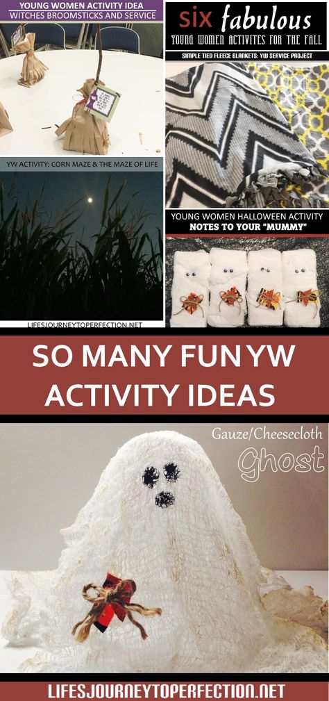 Halloween Lds Activity Days, October Lds Activity Days, Halloween Activity Days Ideas Lds, Lds Primary Fall Activities, Activity Days For Girls Lds October, Fall Yw Activities, Yw Fall Activity Ideas, Yw Halloween Activity Ideas, Fall Activity Days Ideas Lds