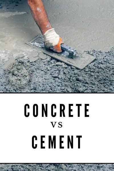 Cement vs Concrete: What Is The Difference? - The Clever Homeowner Concrete Imprint Ideas, Cement Stones Diy, Cement Slabs Diy, Dry Cement Pour, Cement Floor Diy, Concrete Alternatives, Concrete Mix Ratio, Concrete Patio Diy, Diy Concrete Slab