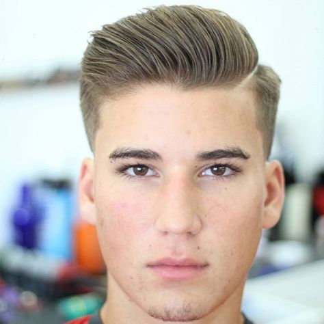 Mi Long Haircut, Haircuts Guide, Comb Over Fade, High Skin Fade, Mens Hairstyles Fade, Part Hair, Long Haircut, Boy Haircuts, Mens Hairstyles Medium