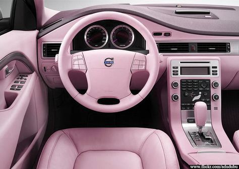 car! Pastel, neon, colours, summer, love, beach, happy, planters, sunset, ocean, party #omgmiami Pink Car Interior, Pink Cars, Pink Car Accessories, Cars Interior, Girly Car Accessories, Combi Volkswagen, Girly Car, Volvo S80, Ford Raptor