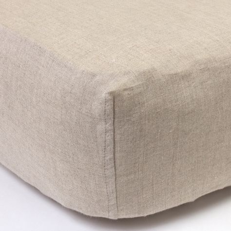 Box Spring Cover with elastic made from linen. Your choice of ivory or natural color allows for the box spring cover to be used in almost any color scheme or style. Box Spring Cover, Amity Home, Bed Skirts, Cottage Home, Drapery Panels, Twin Sheet Sets, Bedding Stores, Fitted Crib Sheet, Large Pillows