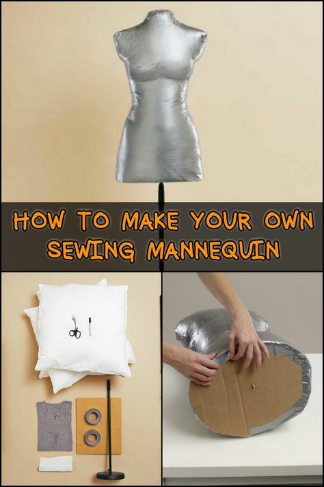 Duct Tape Dress Form, Diy Mannequin Torso, Diy Maniquin How To Make, How To Make A Mannequin Diy, How To Make A Sewing Mannequin, Diy Sewing Mannequin, Diy Mannequin Form, Make A Mannequin, Diy Mannequin