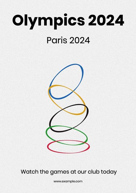 2024 Olympics poster template | premium image by rawpixel.com / Baifern Olympic Illustration, Olympics Illustration, Spiral Poster, Olympics Poster, Olympic Poster, Olympic Theme, 2024 Olympics, Retail Interior Design, Elements Design