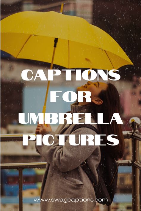 Explore a curated collection of umbrella captions and quotes perfect for your Instagram posts. From rainy day vibes to stylish shade moments, find the ideal caption to complement your umbrella pictures. Rain or shine, let your captions shine bright! #umbrella #rain #rainyday #raining #rainydays #clouds #cloudy #nature #umbrellas #rainyweather #splash #street #remake #umbrellalove #rainydayfeels #beachumbrellavibes #undermyumbrella #rainorshine #sunnydaymood #umbrellaadventures #chasingrainbows Umbrella Captions Instagram, Umbrella Quotes Inspiration, Rain Or Shine Quotes, Raining Day Quotes, Captions For Couple Pictures, Umbrella Pictures, Umbrella Quotes, Cloudy Nature, Rainy Day Vibes